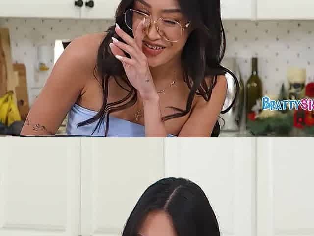 Freeuse Affable Cute Nerdy Oriental Step Sis