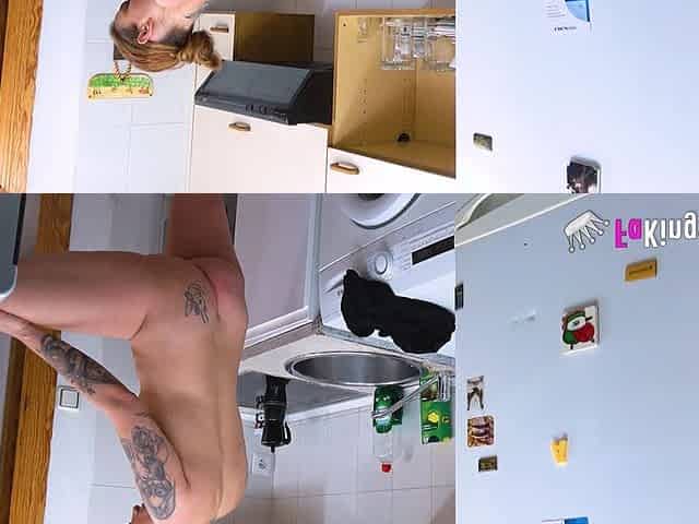 The Best Ass in Amateur Porn. Tania Lopez Fucks a Friend in Her Kitchen on Fakings