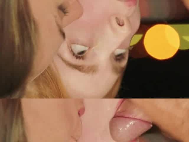 Hottest cumloving duo - Huge load, cum-swapping, swallowing, kissing