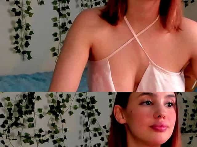 Great Big Boobs On Masturbating Redhead