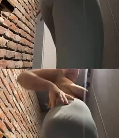 Crazy Squirting While Training in the Gym