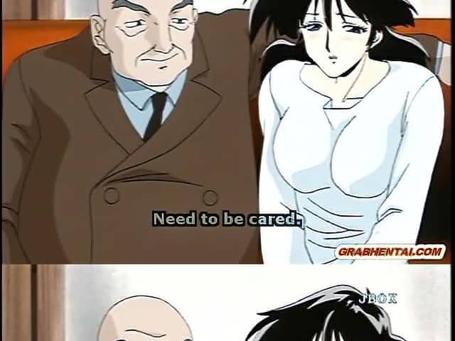 Bigboobs hentai mom hot fucked by her boss