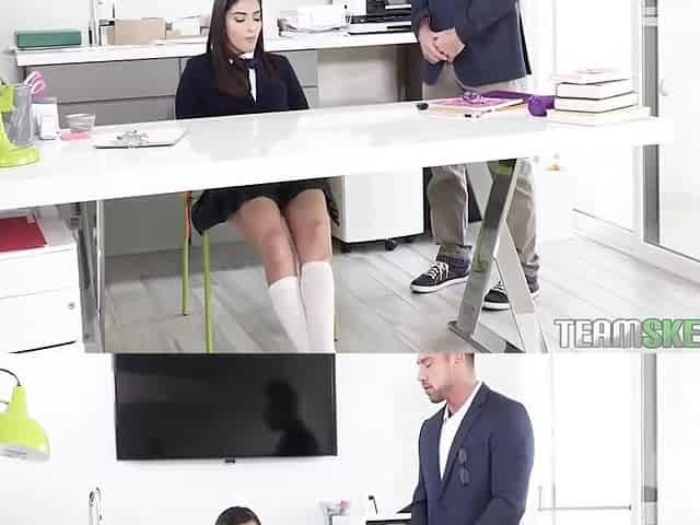 Johnny Castle And Emily Willis In Defiant Teen 18+ Gets Spanked By Big Dick Teacher In His Office
