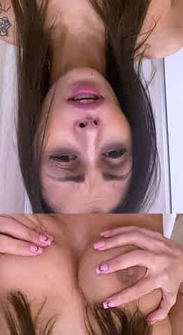 Hottest brunette solo webcam masturbation 2
