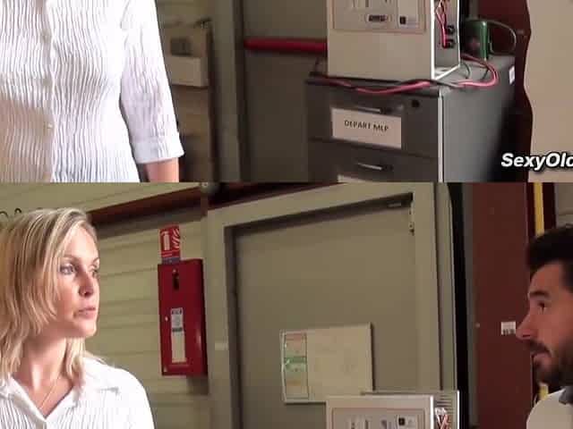 Michael Cheritto And Melany Paris In Tall Milf Gets Fucked In The Warehouse By Mich