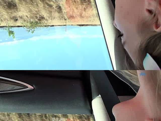 Amateur blonde teen rides cock and anal
