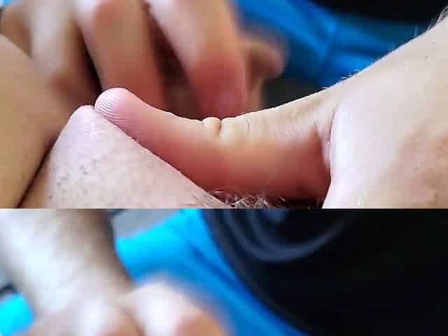Pussy licking amateurs finger