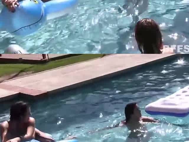 Going Away Pool Party - Natalie Brown, Keisha Grey And Brianna Brown