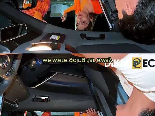 I SCREW THE STRANGER WHO PICKED US UP ON THE HIGHWAY