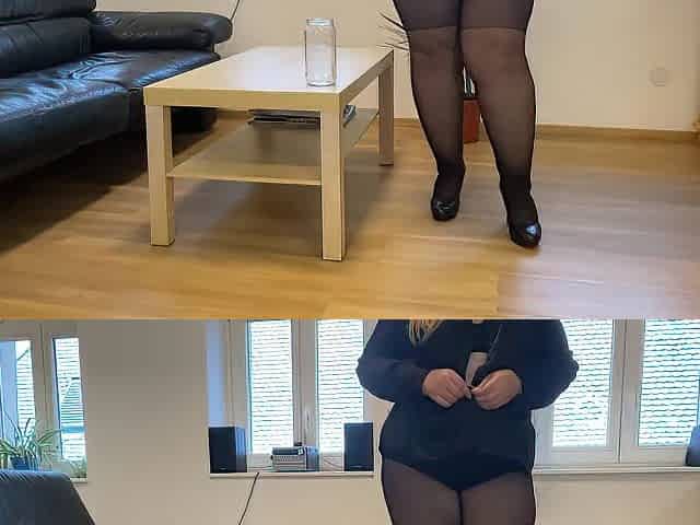 My breasty stepmom's hirsute cunt delights me with its natural nectar