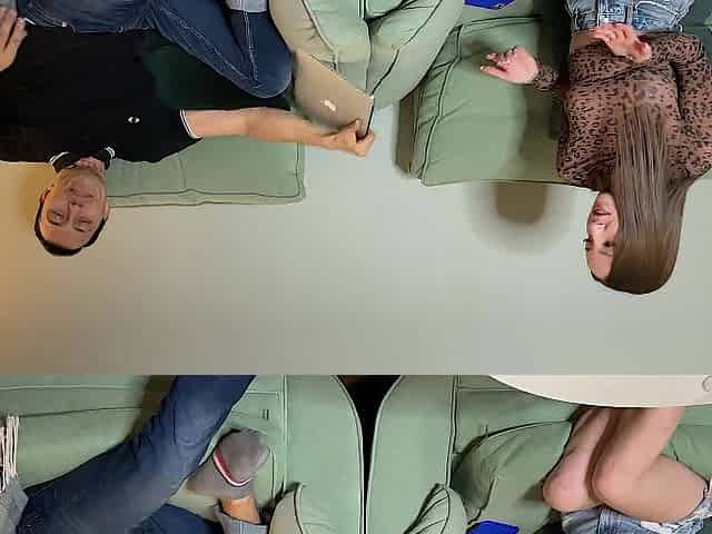 cuckold wife KATE QUINN invites SASHA ROSE to fuck her spouse DEVILS KOS