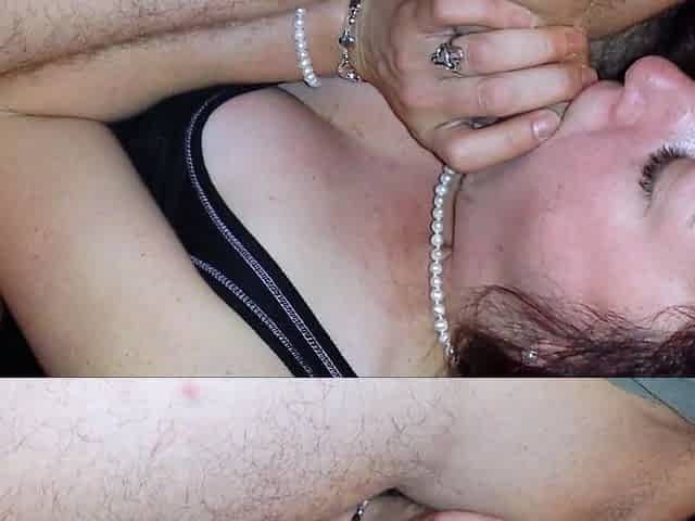Brunette hookup amateur blowjob and dirtytalk sexdate