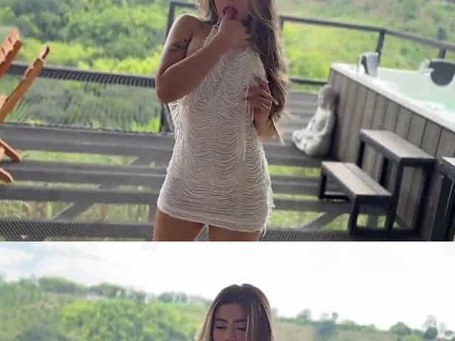 Nice-looking youthful Colombian woman vs. Large shlong! Nath Gomez7