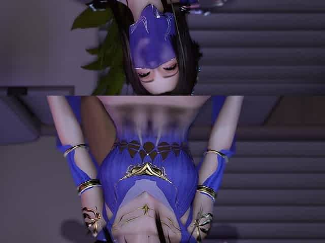 3D Cute Cosplay Babe Naked Her Pink Pussy Got Fucked so Hard