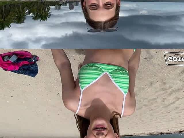 GOTFILLED Juniper Ren's beachy creampie finish