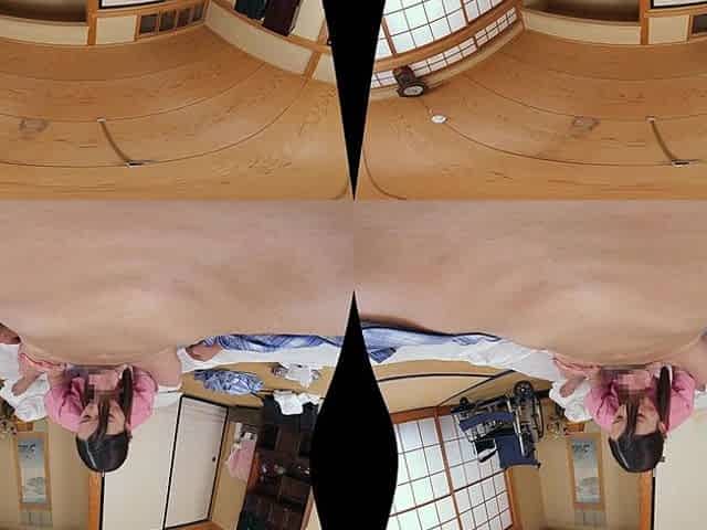 Attractive asian temptress VR exciting adult scene