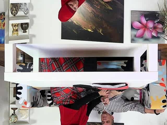 Sexy bitch in red hijab really loves hard cocks