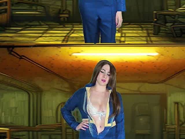 LUCY FALLOUT COSPLAY PREVIEW COMPILATION