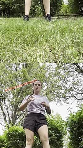 Smokin' And BIGGEST VOID URINE In Public? A Stranger Nearly FIND Me