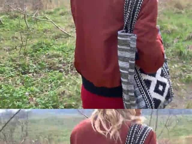 Sexy German Miley Weasel risky Sex in Public
