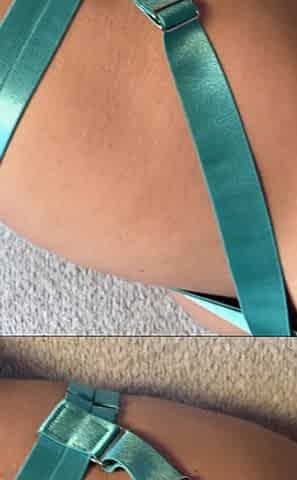 Unfortunately, Since You Can't See It Through the Panties, I'll Tell You: I Was Already Very Wet in My Pussy!