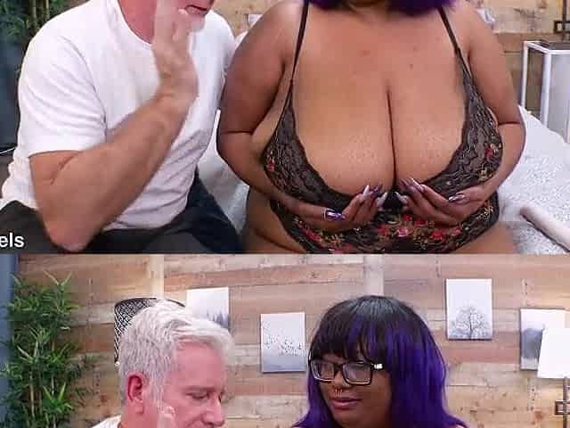 Huge Tittied Black big beautiful woman Beautiful Piggy Maya Goes Solo JM1047