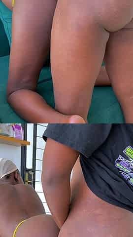 Amateur black whore steamy 69 and hardcore fucking