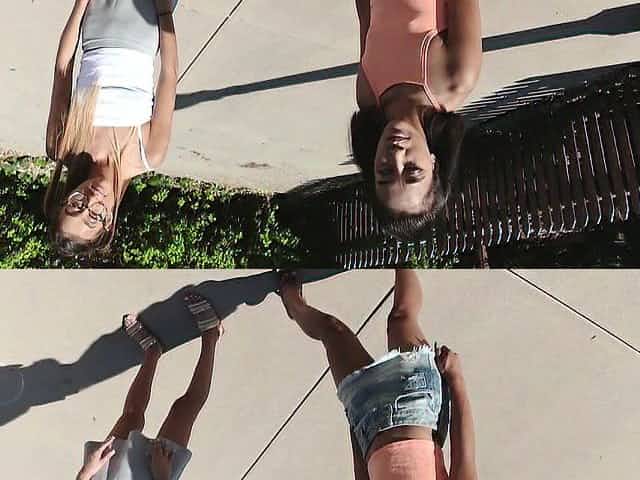 Aria Skye and Raquel Diamond in Hopskeet With Some Petites
