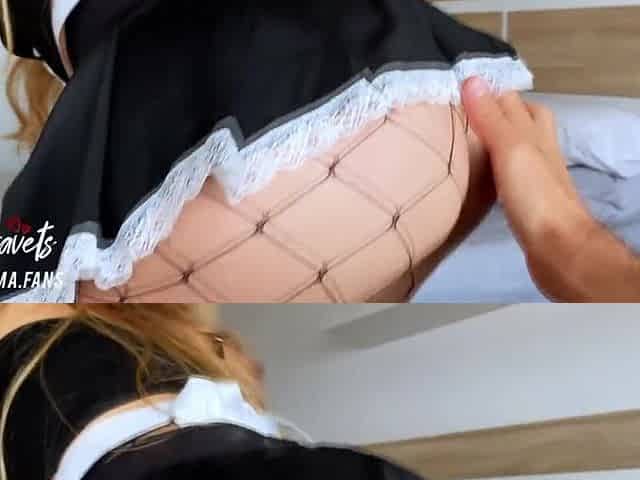 ???? Slutty Maid Fucked Hard ????-