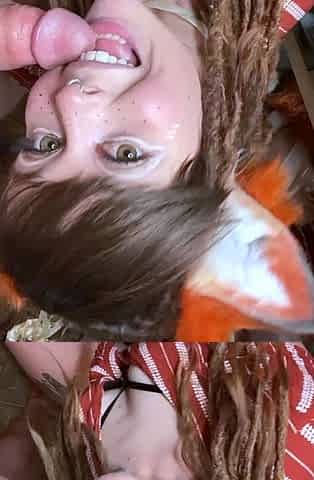 Hot amateur teen blowjob and facial HD video