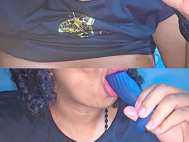 Cute black mother i'd like to fuck wishes to try out her recent toy