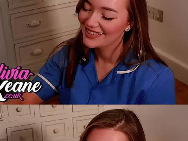 Olivia Keane - Teen 18+ Nurse Her Oral Skills