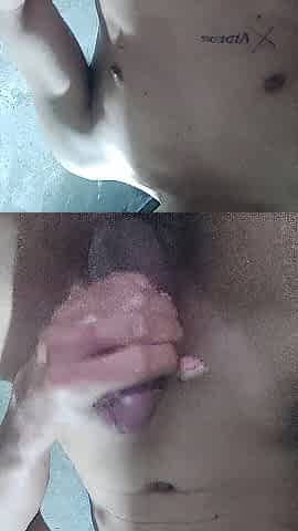 Tiny Male Masturbating