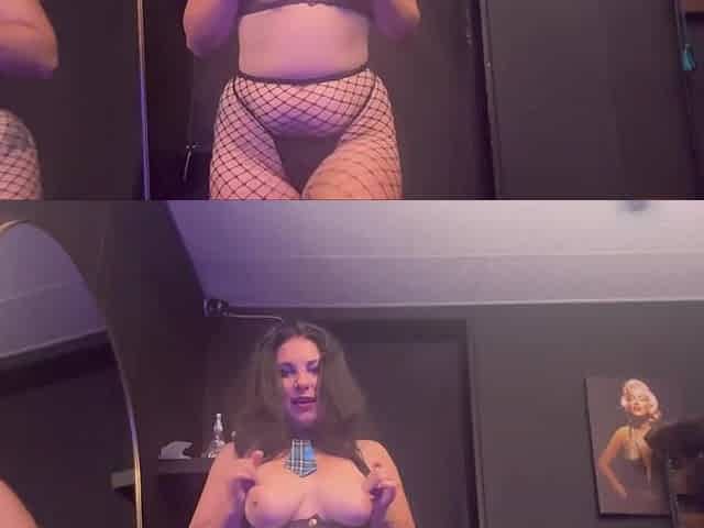 Wicked mother I'd like to fuck Plays suit up screwing her moist twat