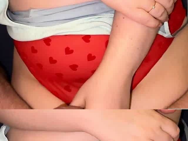Big Tits Blonde MILF Stepmom - POV