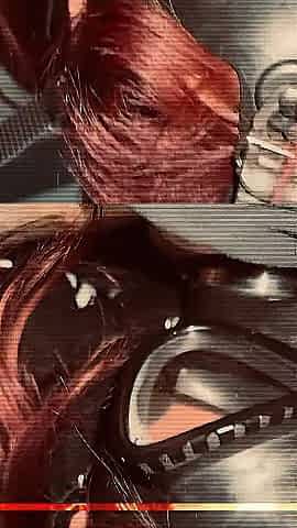 PMV- Hot redhead sucks Biggest ramrod in her gas mask