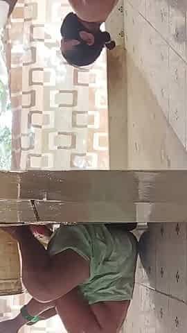 Sex Bhabhi with Bathroom Open Video
