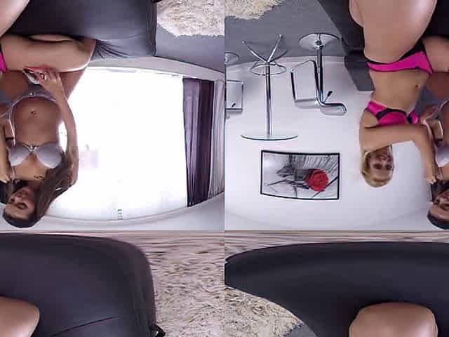 VR BANGERS-Vanessa Decker eat Nikky's fantasy Snatch