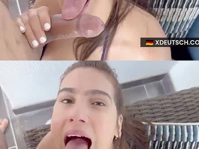 Concupiscent Giant booty Rides Shlong. Amateur Pair [Deutsch sex]