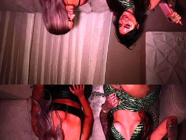 Hayley & Karma Threesome in Vegas
