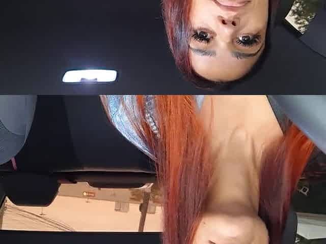 Lustful app driver catches gifted passenger masturbating from behind!