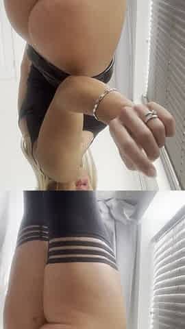 Pvc Used Panties - Thong Sniffer Tease Orgasm