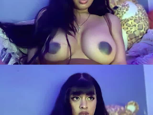 Hot Black Maid Does Some Webcam Black and Ebony