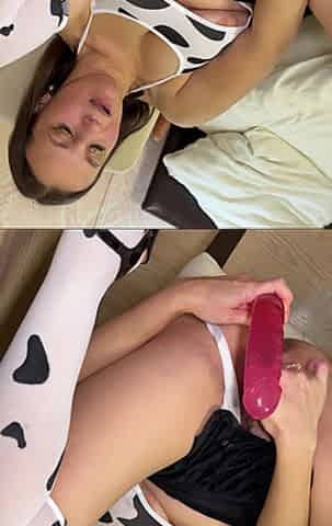 Anal ginger squirt
