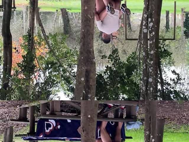 Stepmother Gets Caught Having Sex Outdoors
