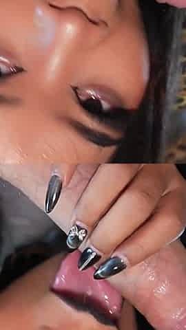 Prada Petite Asian Model Made up in Black and Fucking and Anal Sex by Big Cock and Creampie