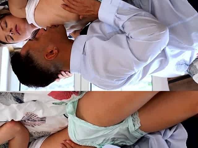 Cute blonde teen tight pussy hardcore massage fucking