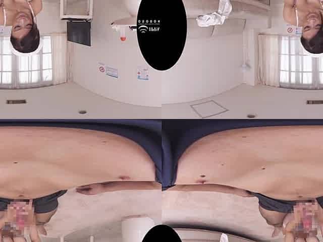 Glamour asian beauty arousing VR clip