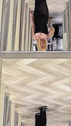 Public dressing room pretty slutty cutie
