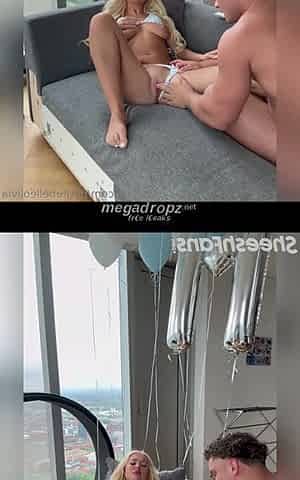 Belleolivia enjoys passionate game of twister creampie sextape moments
